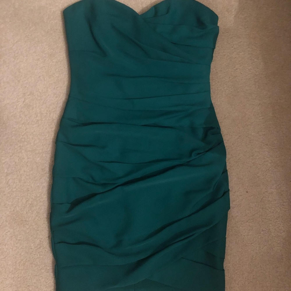 BCBG strapless mini dress